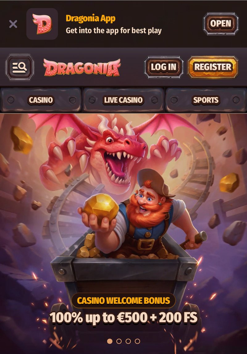 Entdecken Sie Dragonia Casino Online in Deutschland - Offizielles Spielangebot