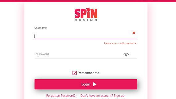 Spinfin casino online in United Kingdom